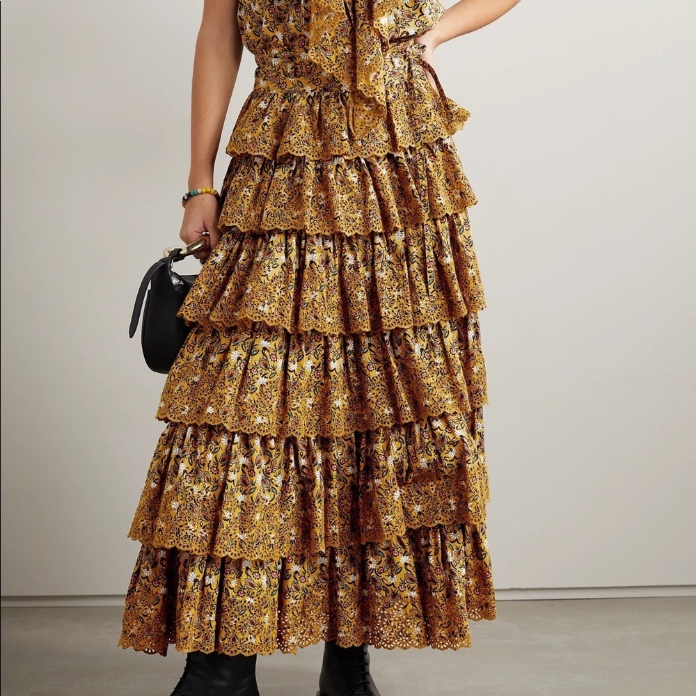 Ulla Johnson FLORAL PRINTED SKIRT